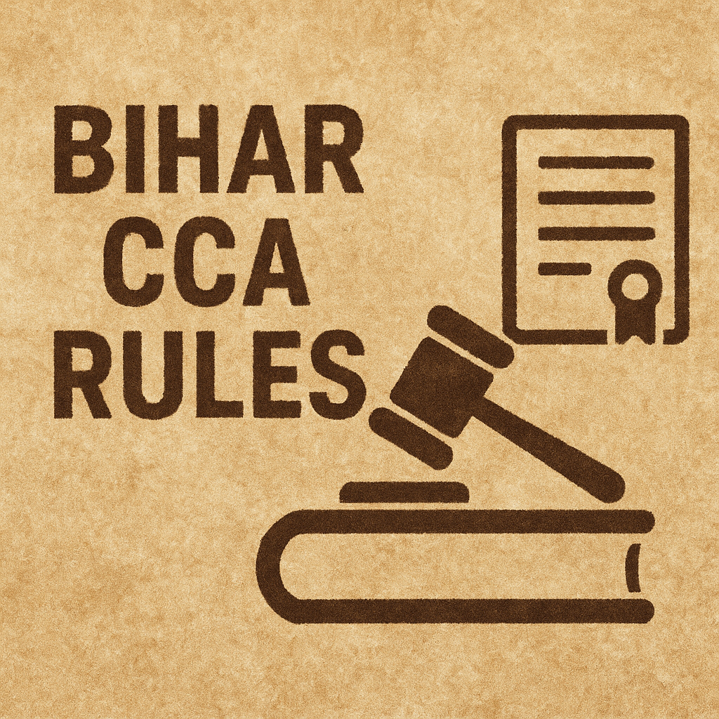 Bihar CCA Rules 2005