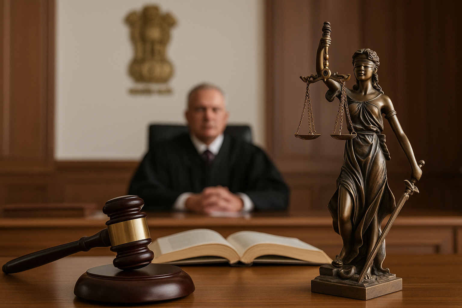 “Abstract illustration symbolizing justice and fairness in government employment system.”