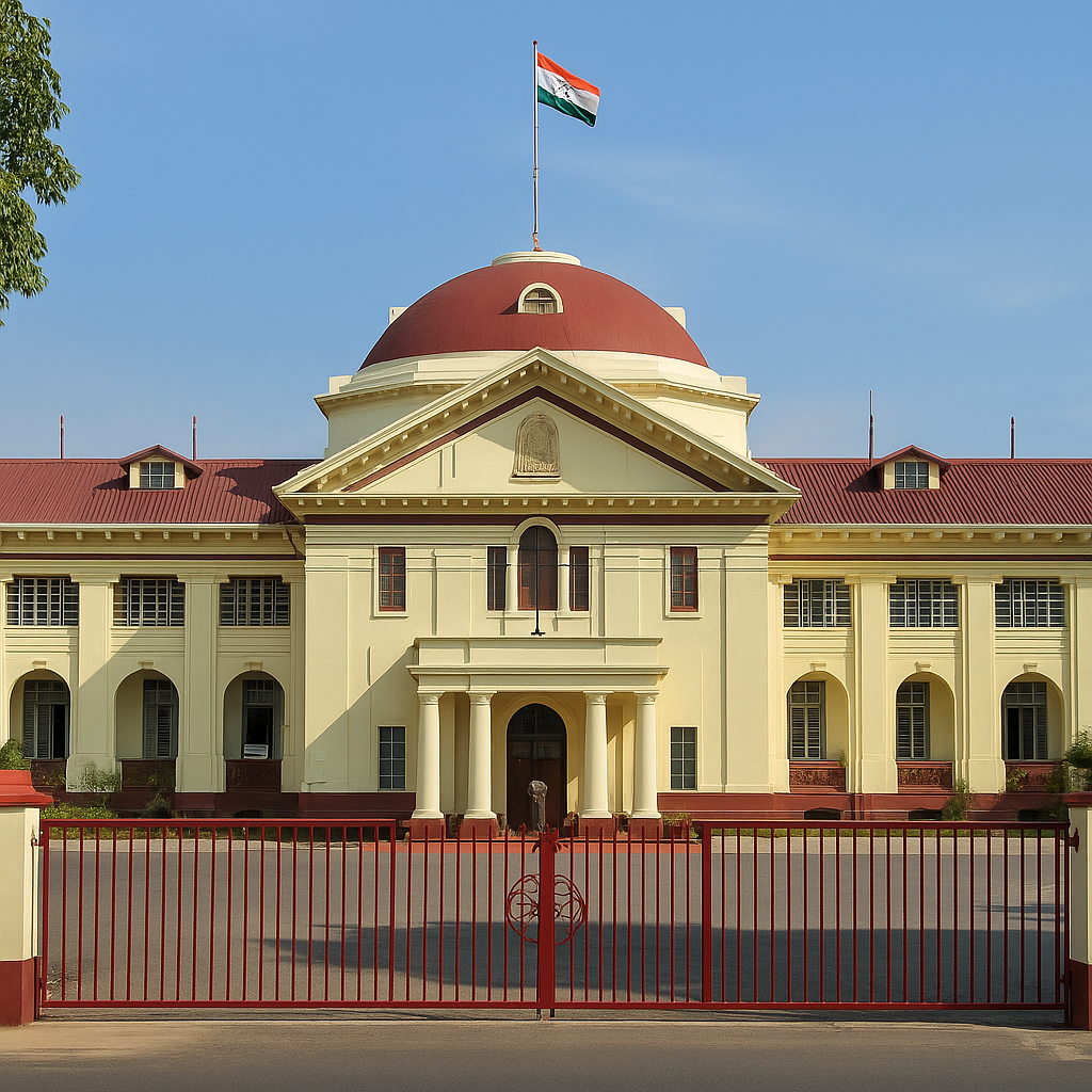 Front view of Patna High Court building symbolizing GST appeal delay judgment and CBIC notification opportunity.