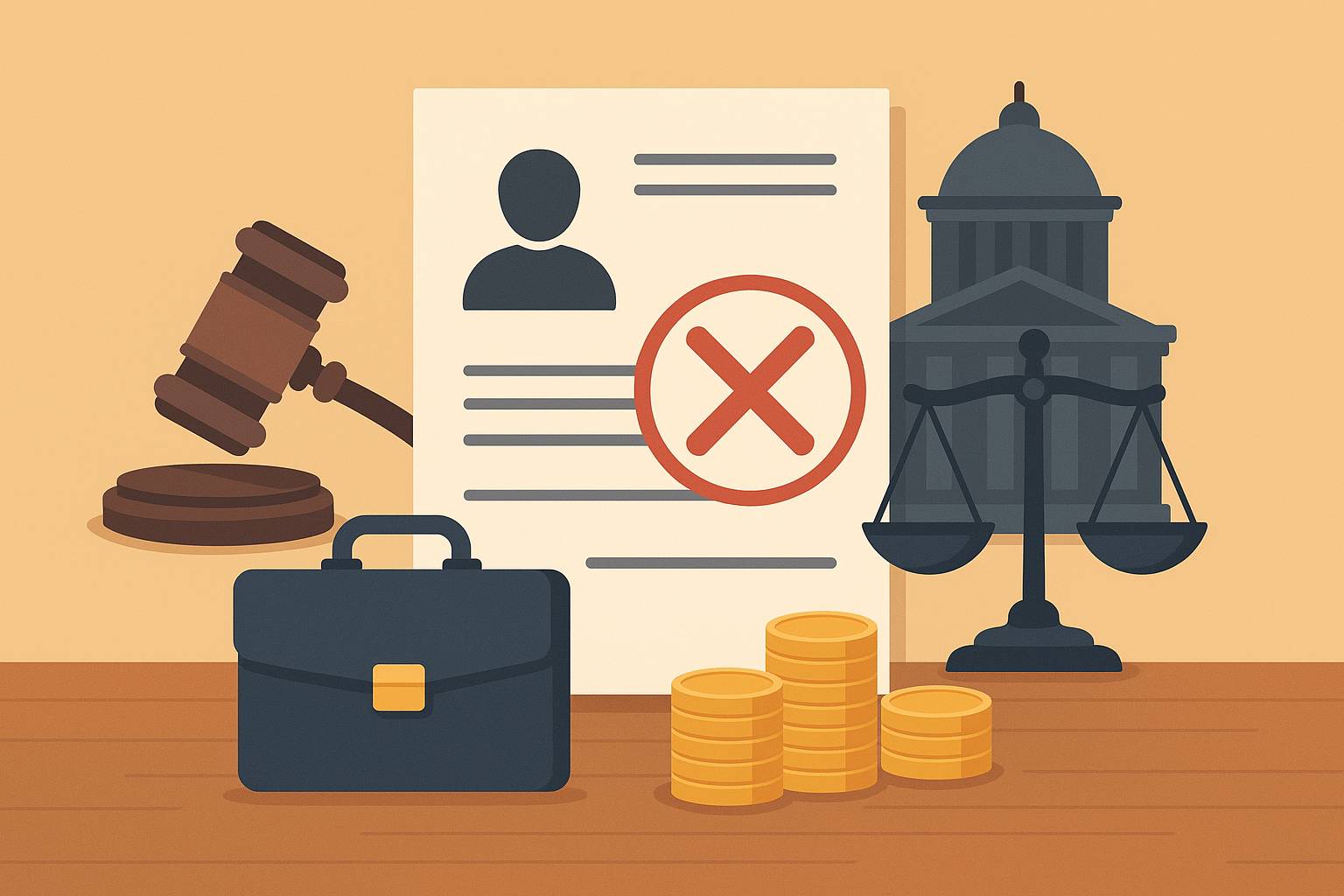 Illustration showing Patna High Court decision on ex-parte GST assessment and principles of natural justice.