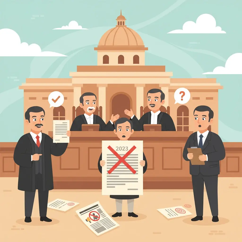 Illustration of Patna High Court examining removal of a Public Prosecutor in Bihar.