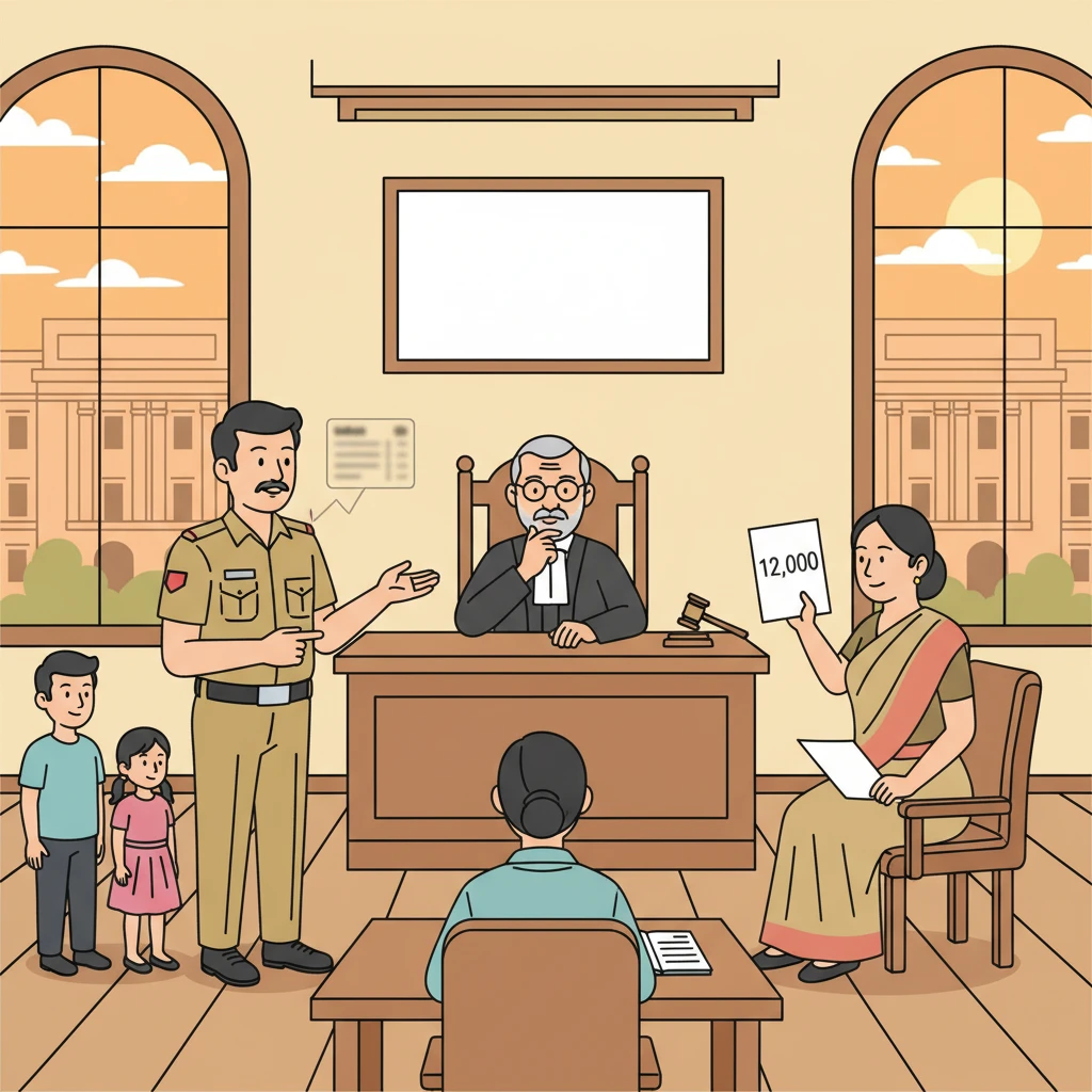 Illustration of the Patna High Court building symbolising a maintenance dispute decision.