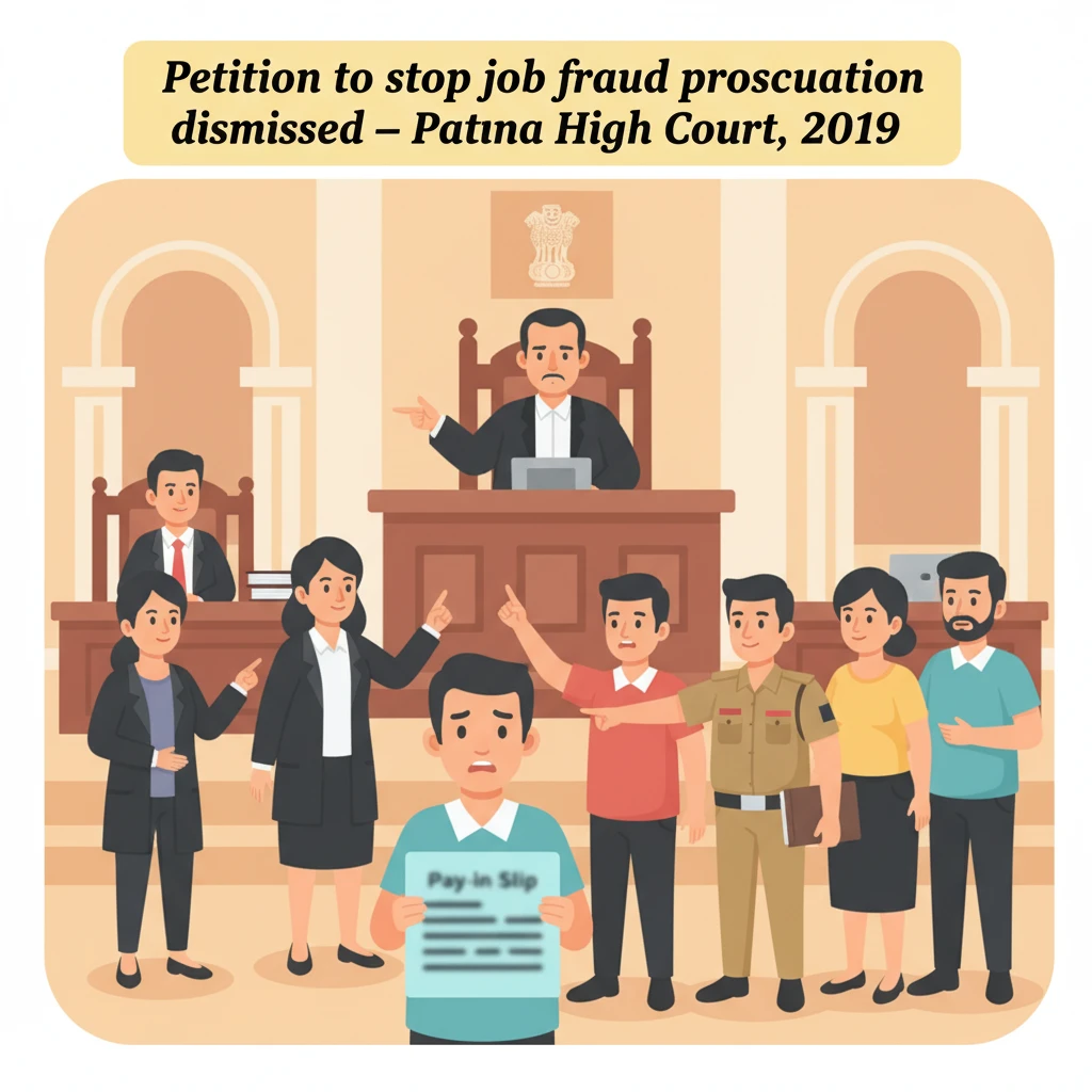 Inside view of Patna High Court during hearing of a criminal job racket case.