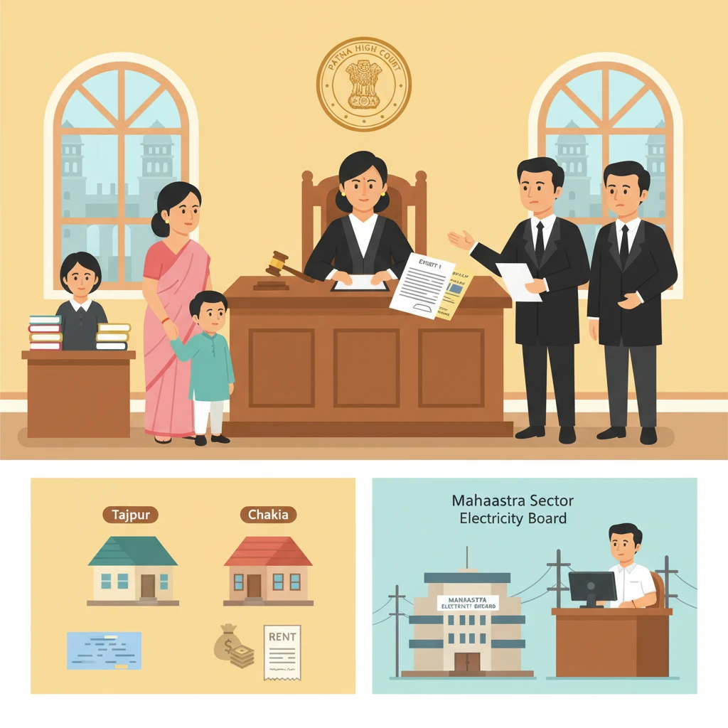Illustration of Patna High Court reviewing a family maintenance order under Section 125 CrPC.