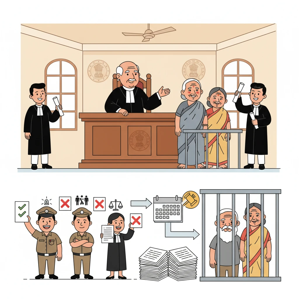 Illustration of Patna High Court reviewing remission decisions for life convicts in Bihar