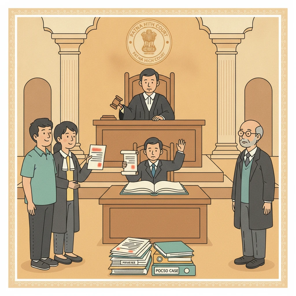 Inside view of Patna High Court during hearing of a criminal appeal.