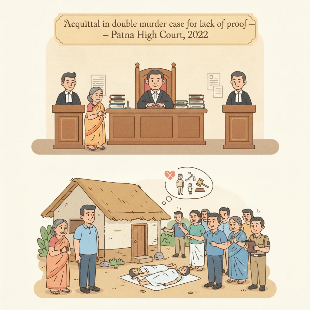 Illustration of Patna High Court building in a serious criminal appeal context